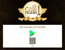 Tablet Screenshot of goldenglobetigers.org